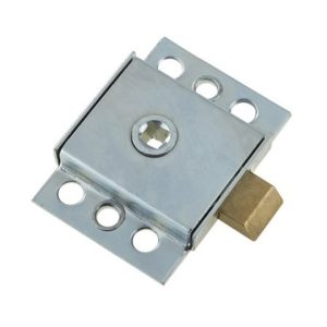 Reverse Latch Central 8mm Follower Zink Plated 60mm x 80mm
