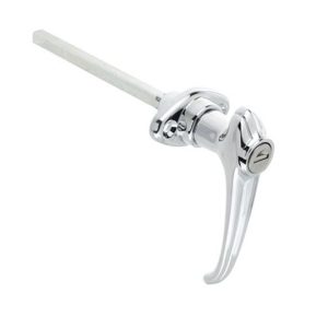 Vintage Door Handle Locking Chrome