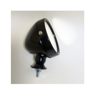 Lightweight GP Racing Mirror Black Coated Finish Flat Glass Raydyot Style             ^248