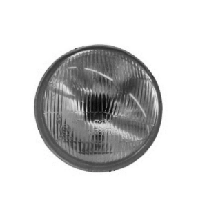 5.75" Quadoptic Lamp Unit European With Pilot Inc. H4 Converter