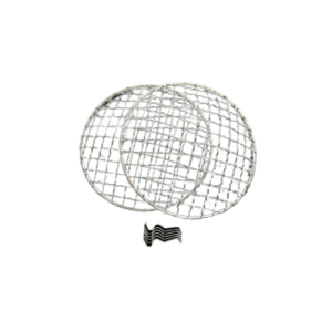 Stainless Steel 5 3/4" Stone Guards Crinkle Mesh Finish