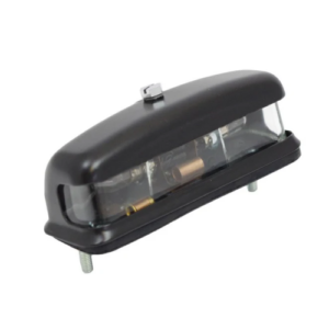Number Plate Lamp Black
