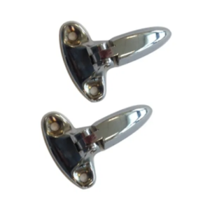Chrome Boot Hinges Die Cast O/E for Mini Boot PER PAIR