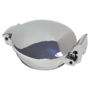 Mountney Chrome Classic Aston Style Flip Petrol Cap