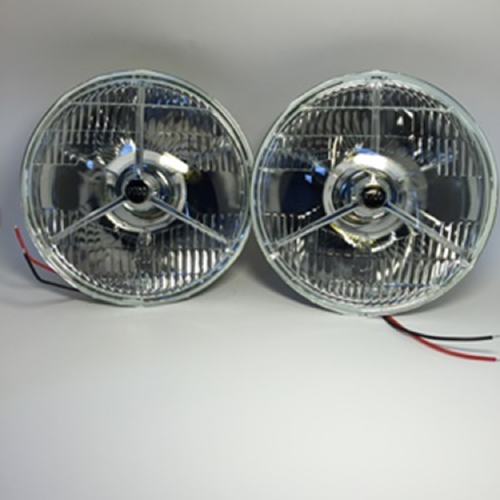 7" Replica P7000 Headlamps M/D/S Not Handed Flat Beam Only