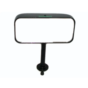 Racetech F1 Rear View Mirror Convex Black Non Swivel Base