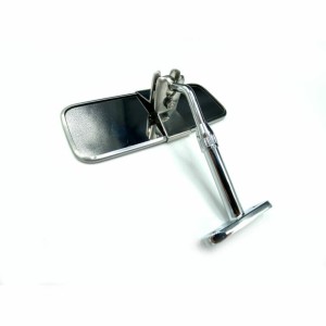Interior Mirror Stainless Steel with Adjustable Mounting Arm