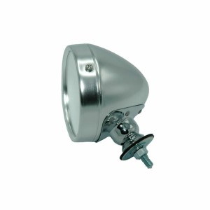 Sports Mirror GP Style RH or LH Fitting Flat Glass -- Polished Aluminium