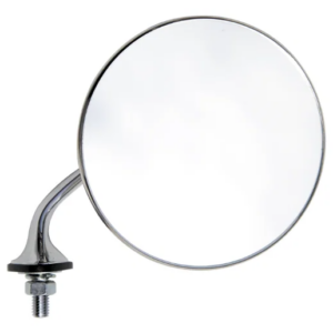 Classic Lucas Style Round Mirror (Right Hand)