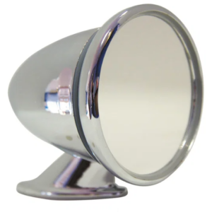 Classic Universal Chrome Bullet Style Door Mirror