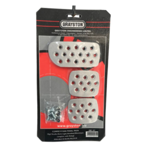 Alloy Pedal Pads Silver