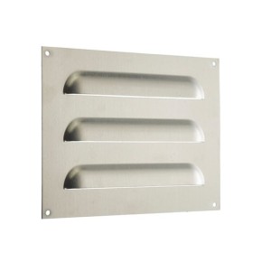 3 x 1 Row Louver Panel Slotted Vent – Pressed Aluminium. 7. 50×5.25 Inch / 190x133mm