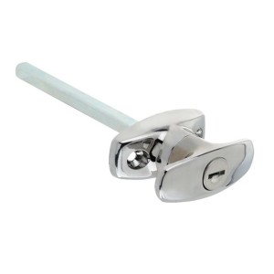 Sq. Tee Handle Locking Chrome