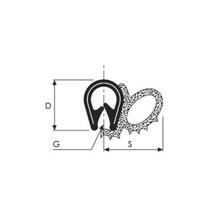 Door Seal (Small) Cut To Length