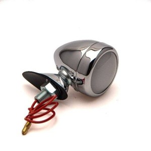 Clear Side Light with Red Warning Light Includes R233 4W Bulb ^232